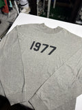 Essentials L S 1977 Tee Grey Hoodie, Sweatshirt | FlexRushtees.com