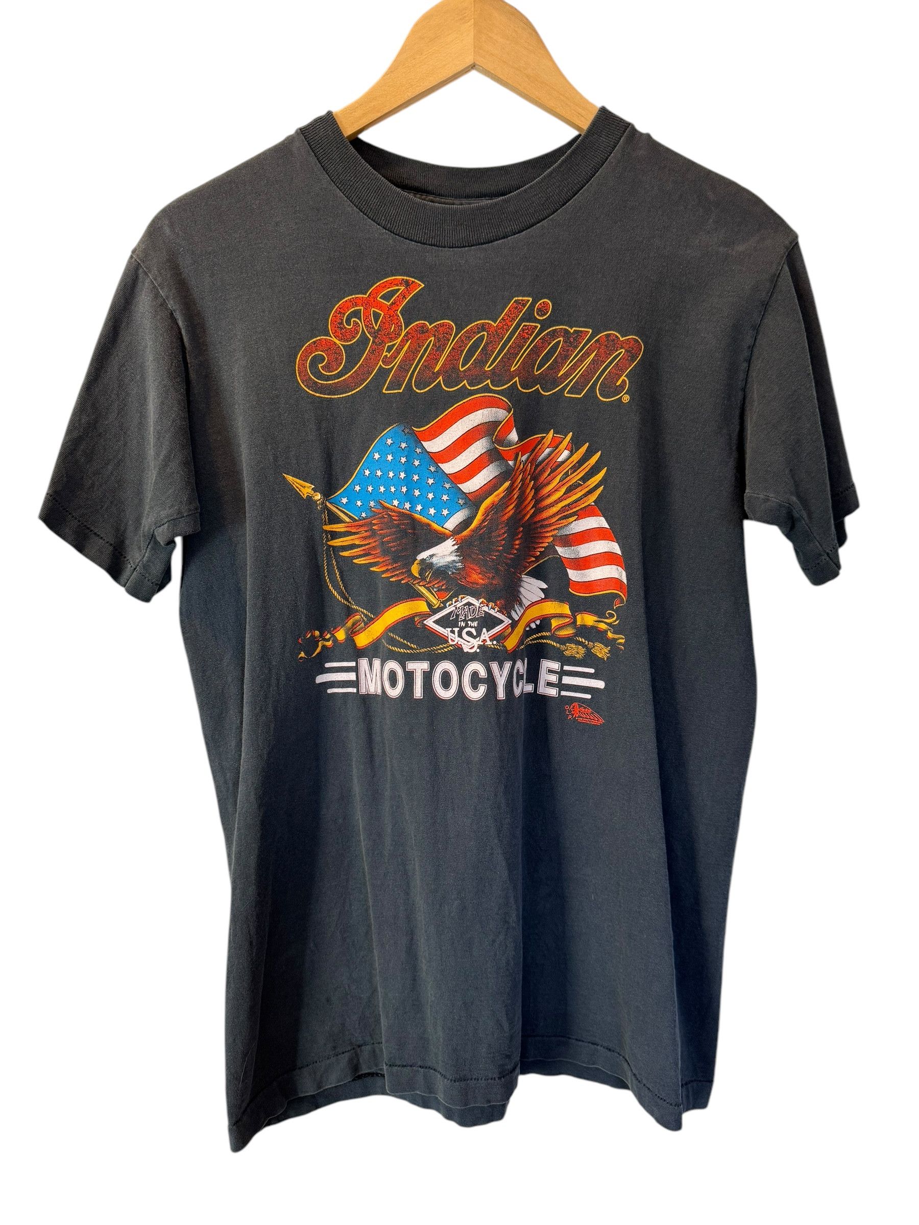 Vintage 1992 Indian Motorcycle Bald Eagle T Shirt Hoodie, Sweatshirt | FlexRushtees.com