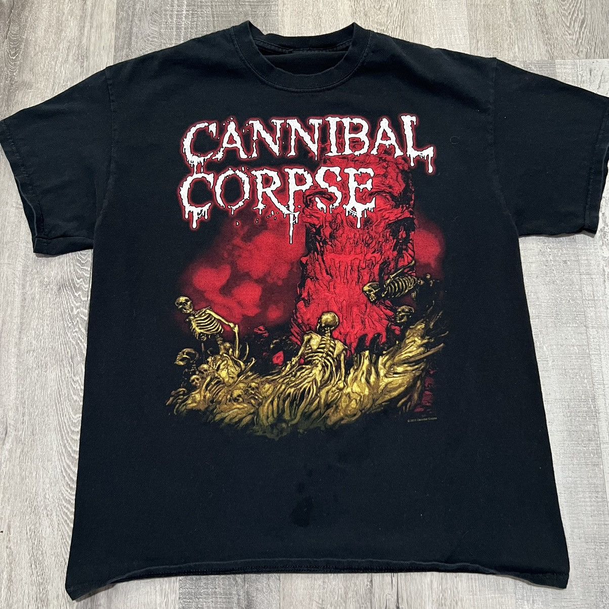 Band Tees Cannibal Corpse Tour 2015 Black Death Metal Concert Shirt Hoodie, Sweatshirt | FlexRushtees.com