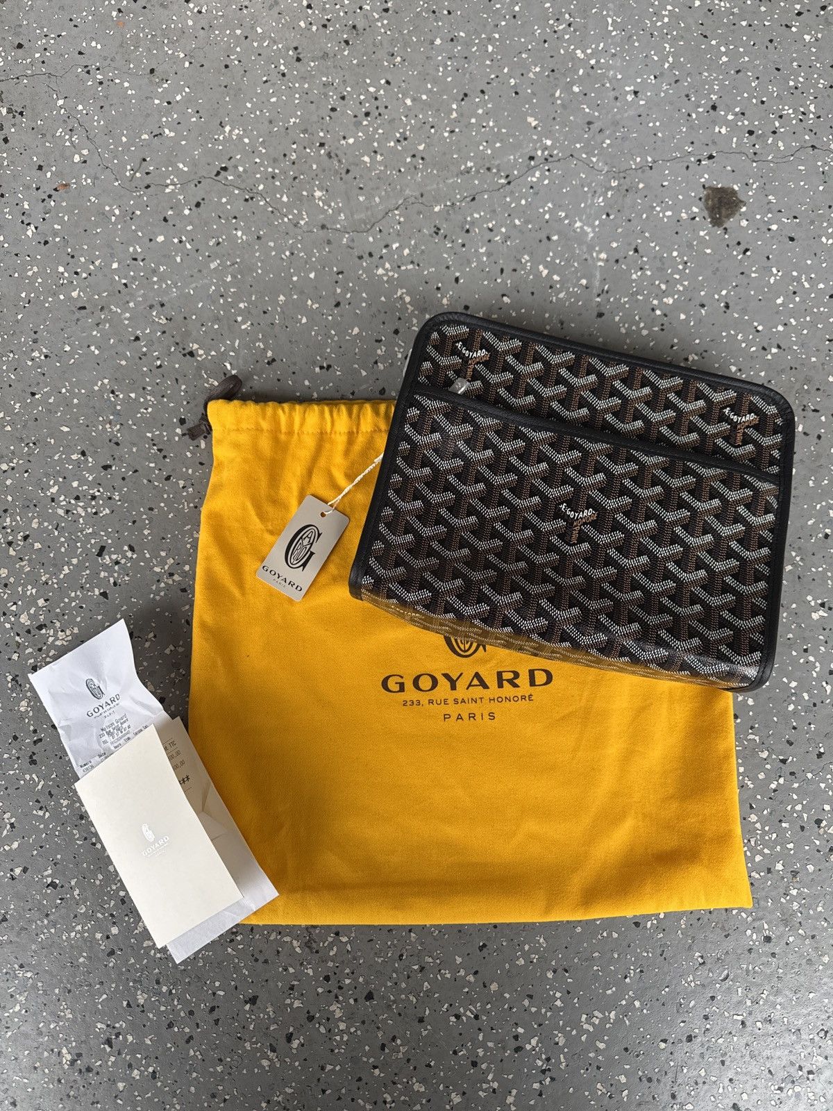 Black Goyard Jouvance Toiletry T-Shirts, Hoodie, Sweatshirt | FlexRushtees.com