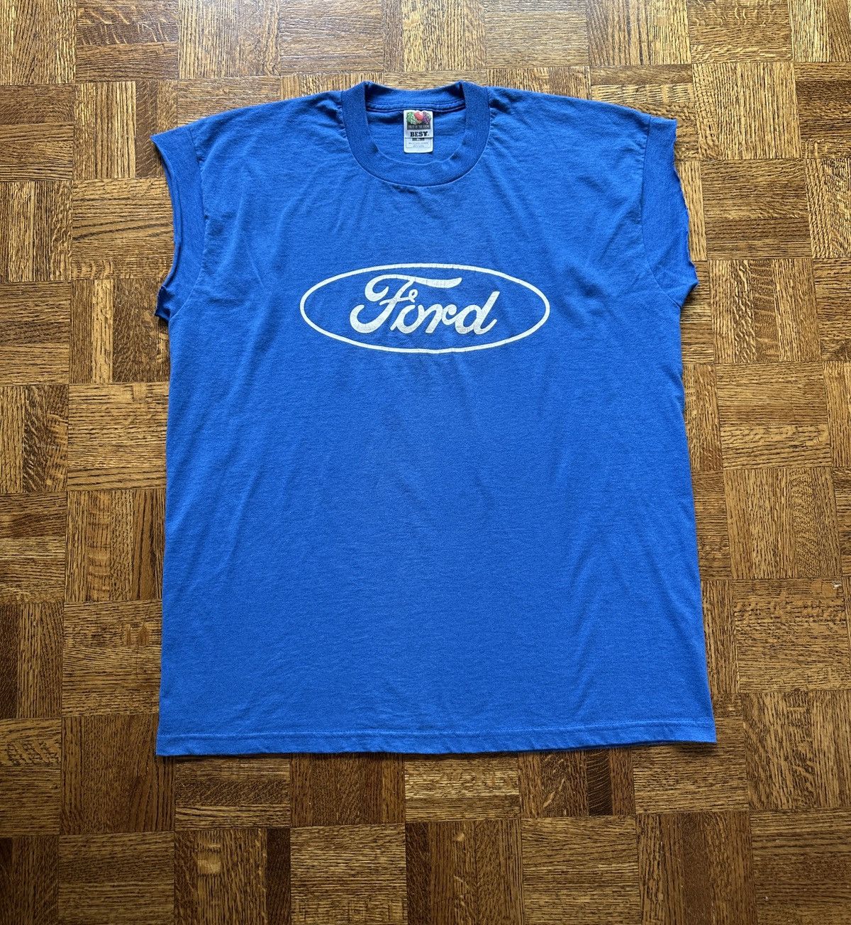 Vintage 90s Ford Race For The Cure Graphic Tee Hoodie, Sweatshirt | FlexRushtees.com