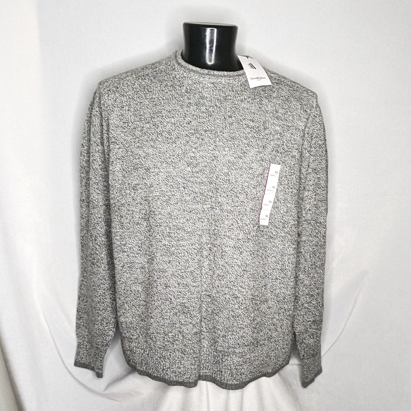 Target Basics Goodfellow Co Men S Knit Crewneck Sweater Gray Xxl Nwt