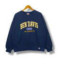 Davis Ben Davis San Francisco Embroidery Logo Crewneck Sweatshirt