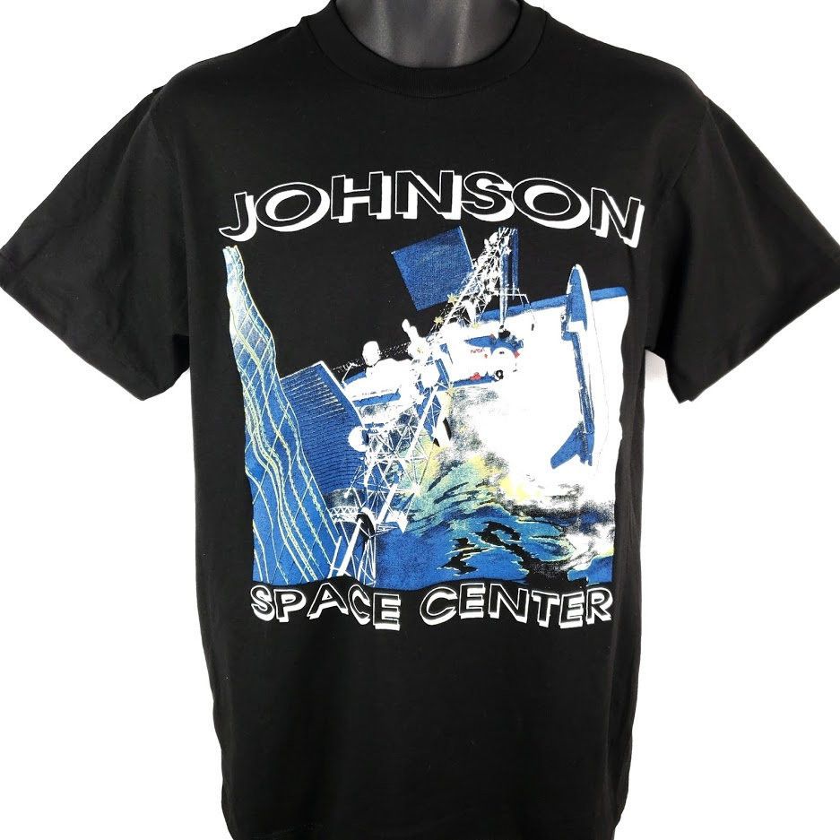 Vintage Nasa Johnson Space Center T Shirt Vintage 90s Space Shuttle