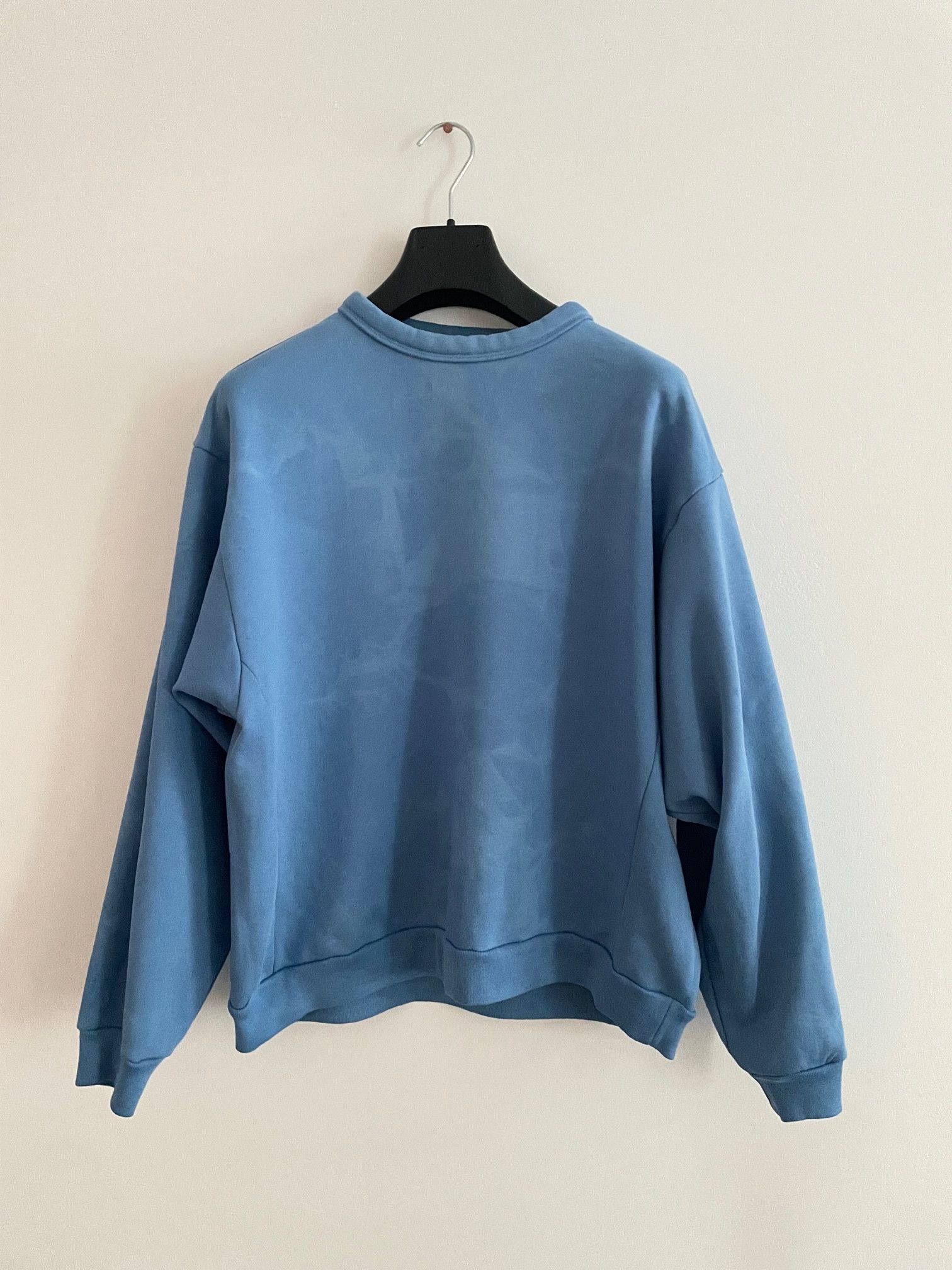 Studios Acne Fint Bear Cotton Blue Sweatshirt Sweater Sky Bleach S