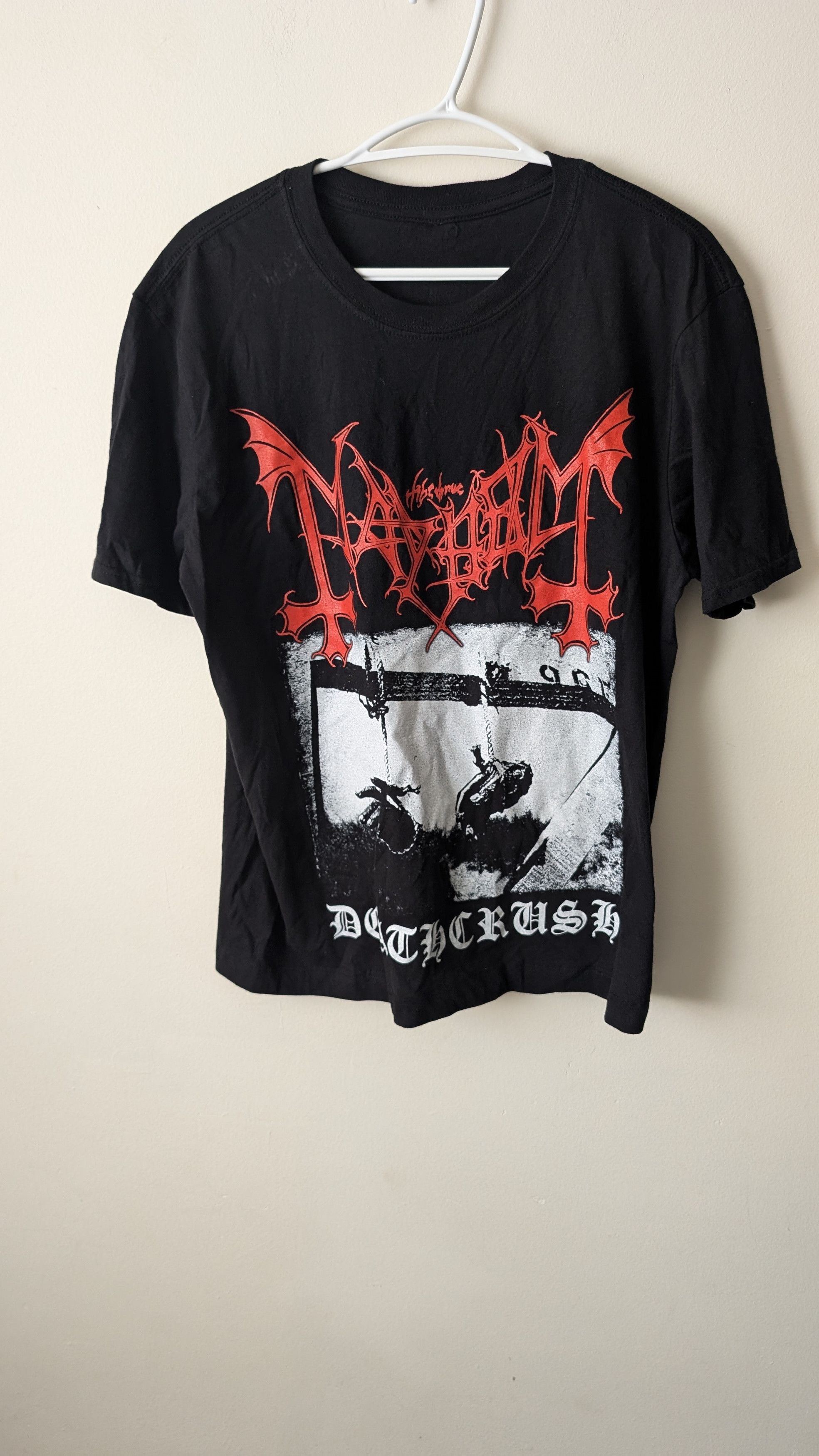 Vintage Mayhem Deathcrush Shirt Hoodie, Sweatshirt | FlexRushtees.com