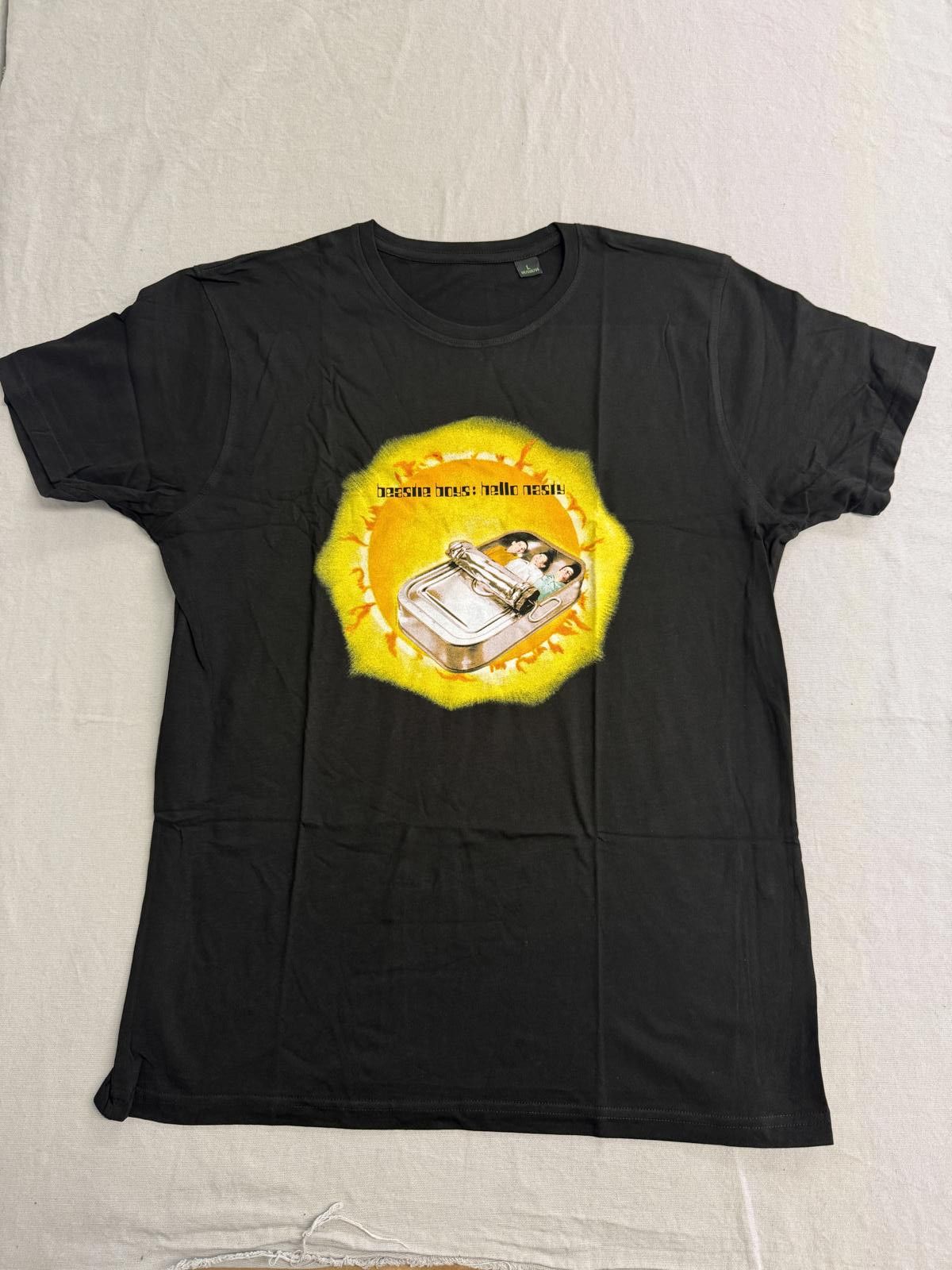 Designer Beastie Boys T Shirt Hello Nasty Album European Import Tee L Hoodie, Sweatshirt | FlexRushtees.com