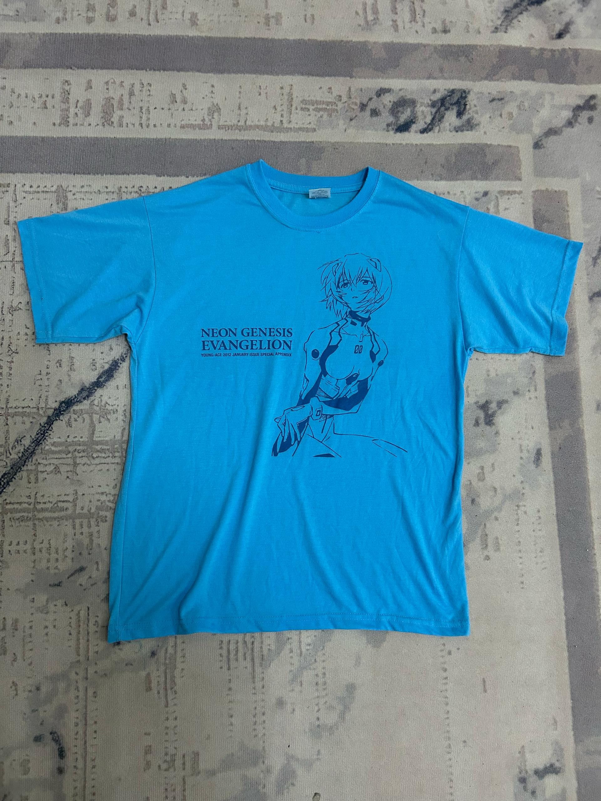 Anime Neon Genesis Evangelion Vintage Tee Hoodie, Sweatshirt | FlexRushtees.com