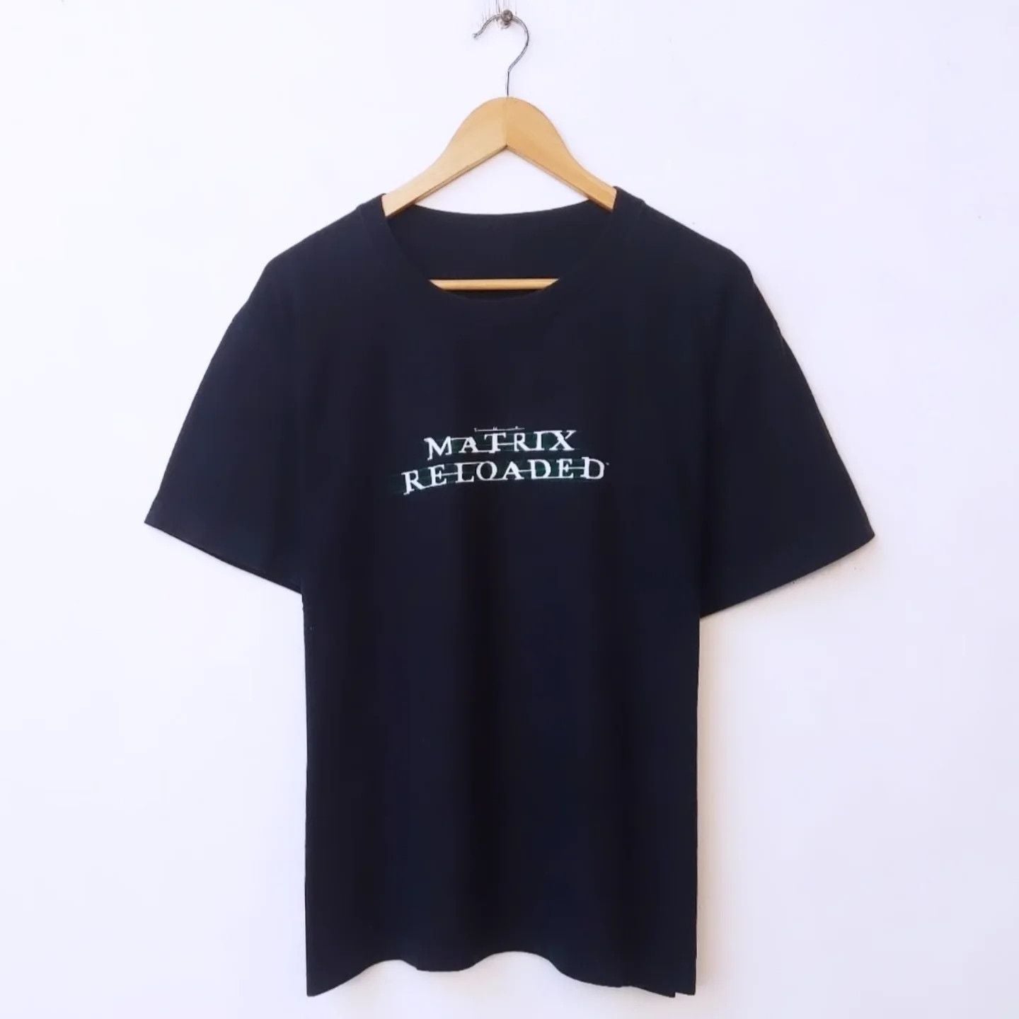 Vintage Early 2000s Matrix Reloaded Tshirt Hoodie, Sweatshirt | FlexRushtees.com