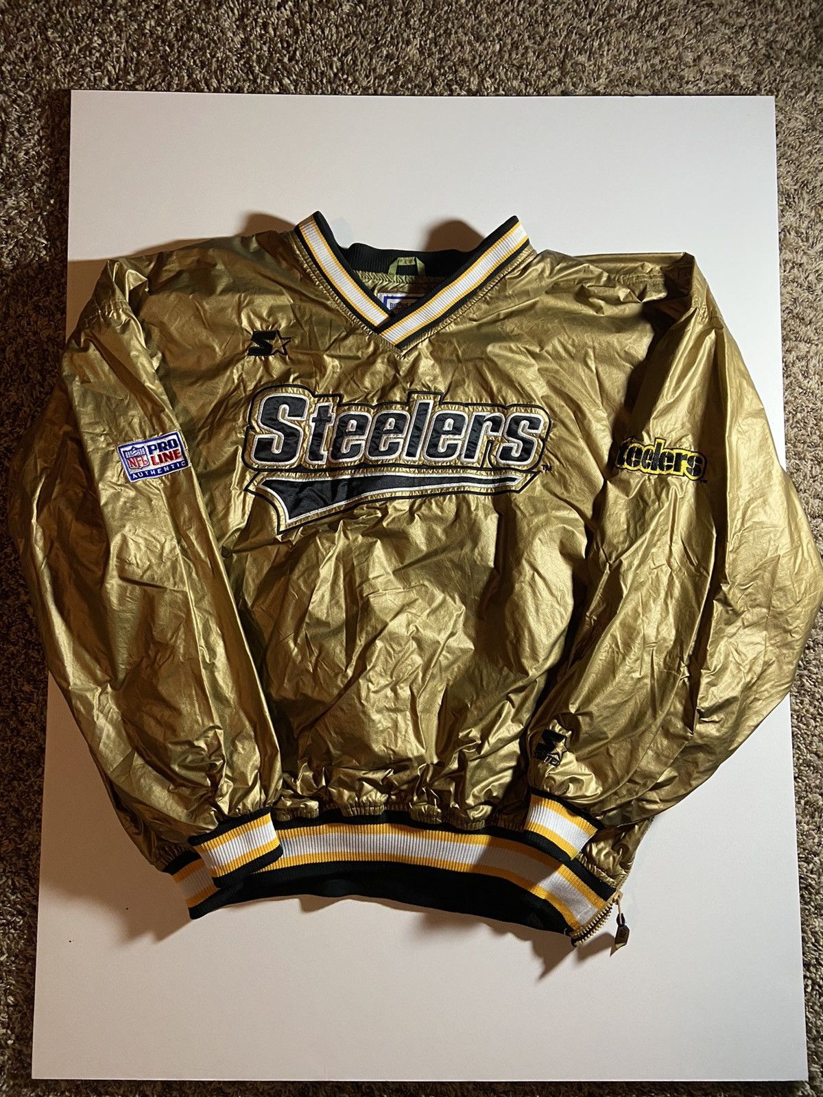 Vintage Steelers Windbreaker