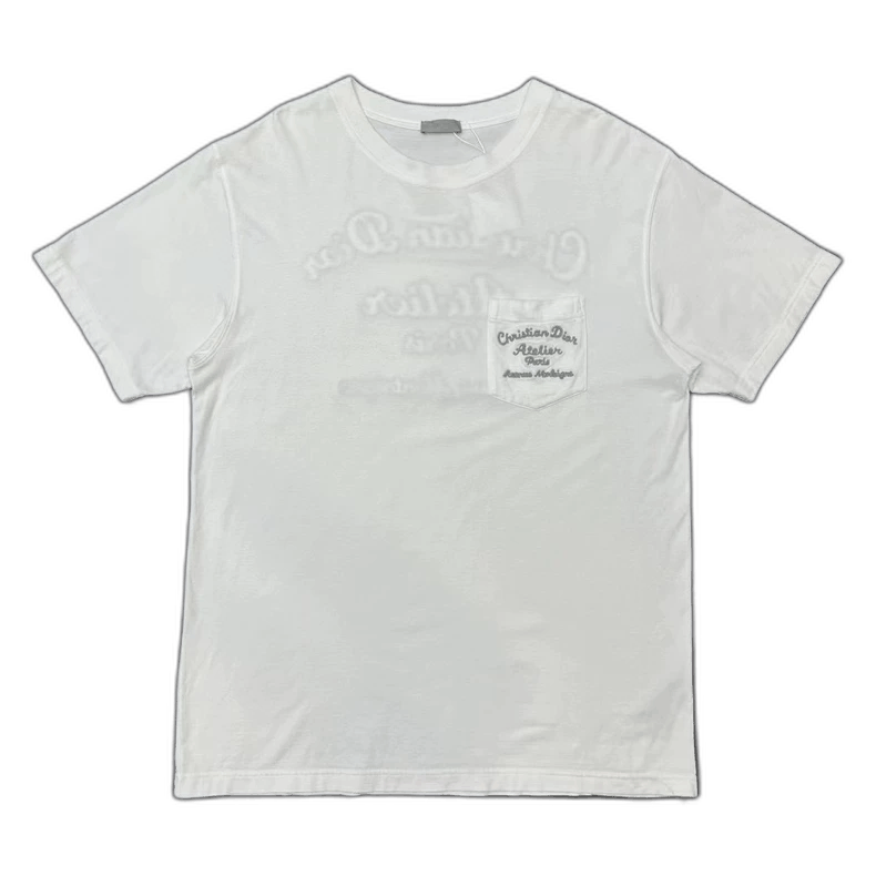 Christian Dior Embroidered Slogan Short Sleeve T Shirt Hoodie, Sweatshirt | FlexRushtees.com