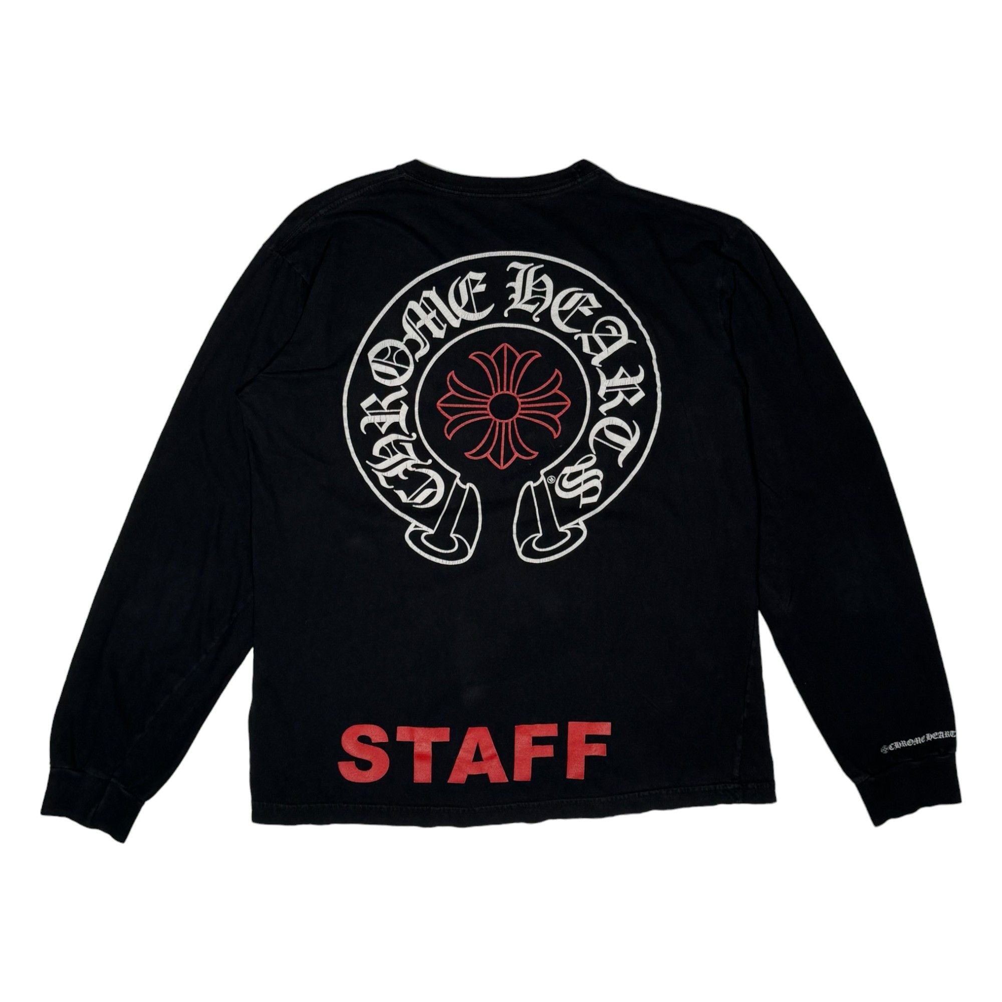 Chrome Hearts Staff Ch Horseshoe Pocket Ls T Shirt Hoodie, Sweatshirt | FlexRushtees.com