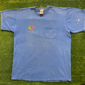 Vintage Fruit Of The Loom Logo Vintage Fashion Industry T Shirt