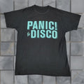 Vintage Panic At The Disco Shirt Men Medium Black Graphic Tee Crew Neck Short Sleeve Hoodie, Sweatshirt | FlexRushtees.com