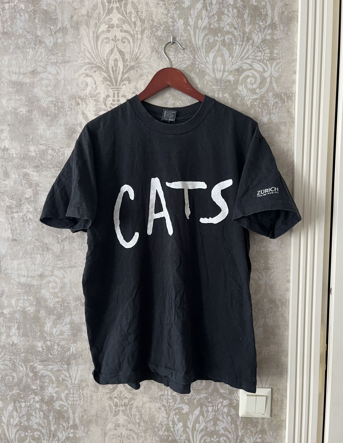 Vintage Cats 1981 Musical T Shirt Screen Stars Vintage