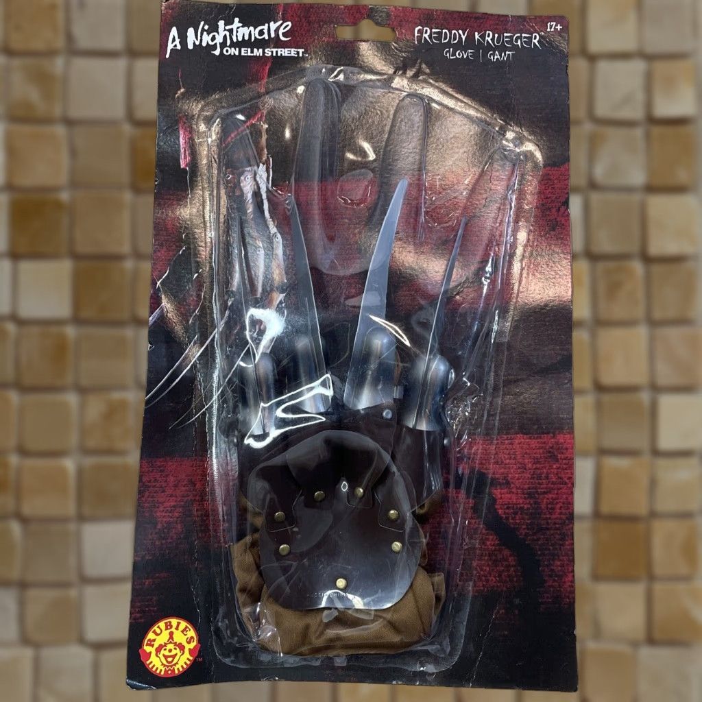 Vintage Rubie S Nightmare On Elm Street Freddy Krueger Glove Halloween Costume Accessory Adu