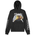 New Rhude Eagle Hoodie Sz Large
