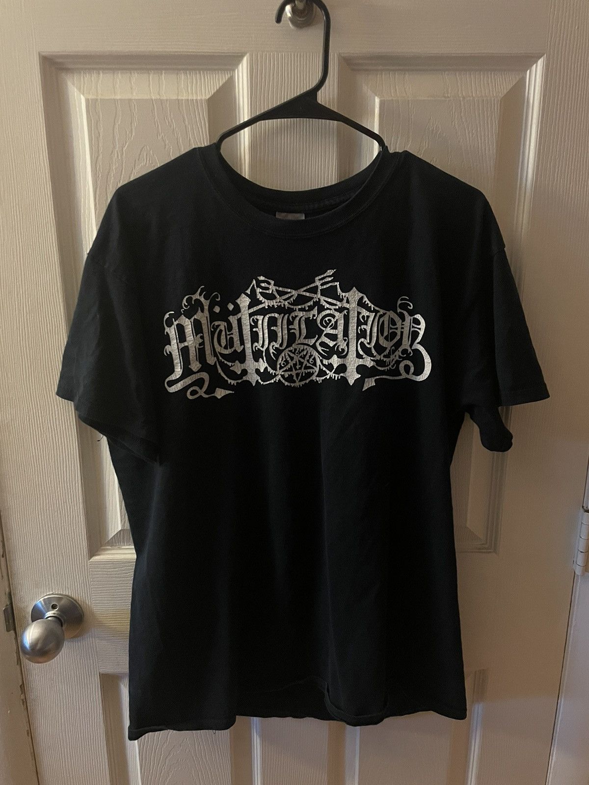 Mutiilation Vintage Y2k Black Metal Shirt