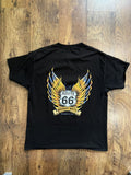 Vintage Route 66 T Shirt Vintage Hanes Tee Harley Davison Y2k Retro