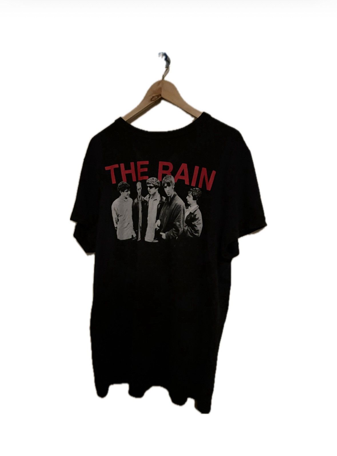 White Off White Modernism The Rain Oasis Band Tee Hoodie, Sweatshirt | FlexRushtees.com