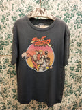 Vintage Ken And Ryu Battle Logo Tee