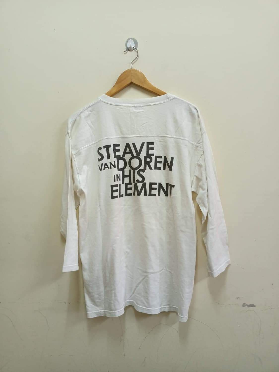 Vintage Vans Native America Steave Van Doren 3 Quaters T Shirt