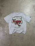 90s Vintage Hockey Tee Calgary Flames Starter Logo Grey Xl