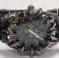Vintage Chrome Cross Watch Claw Custom Wristwatch American Dagger