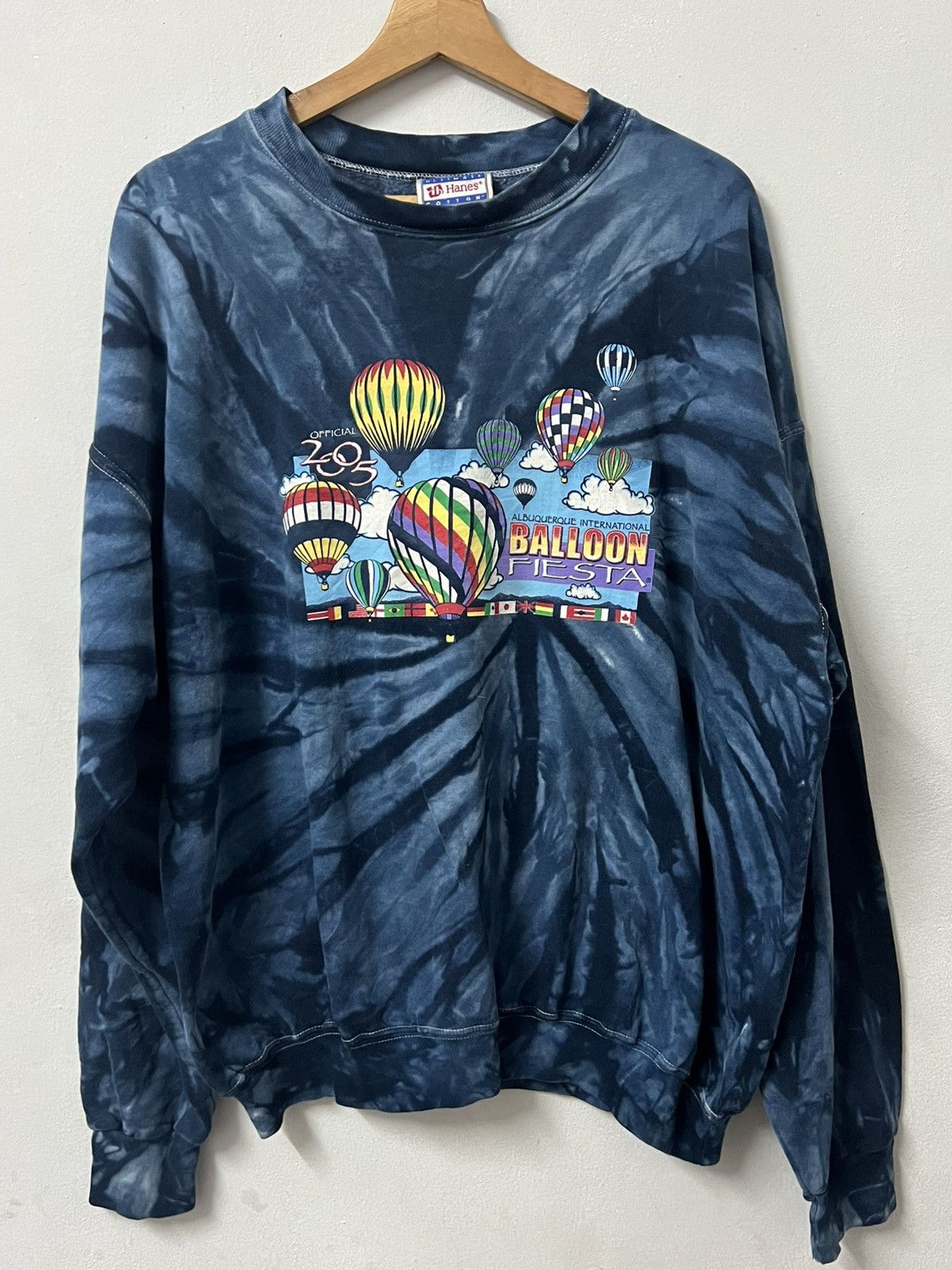 Vintage Hanes Tie Dye Sweatshirt Albuquerque