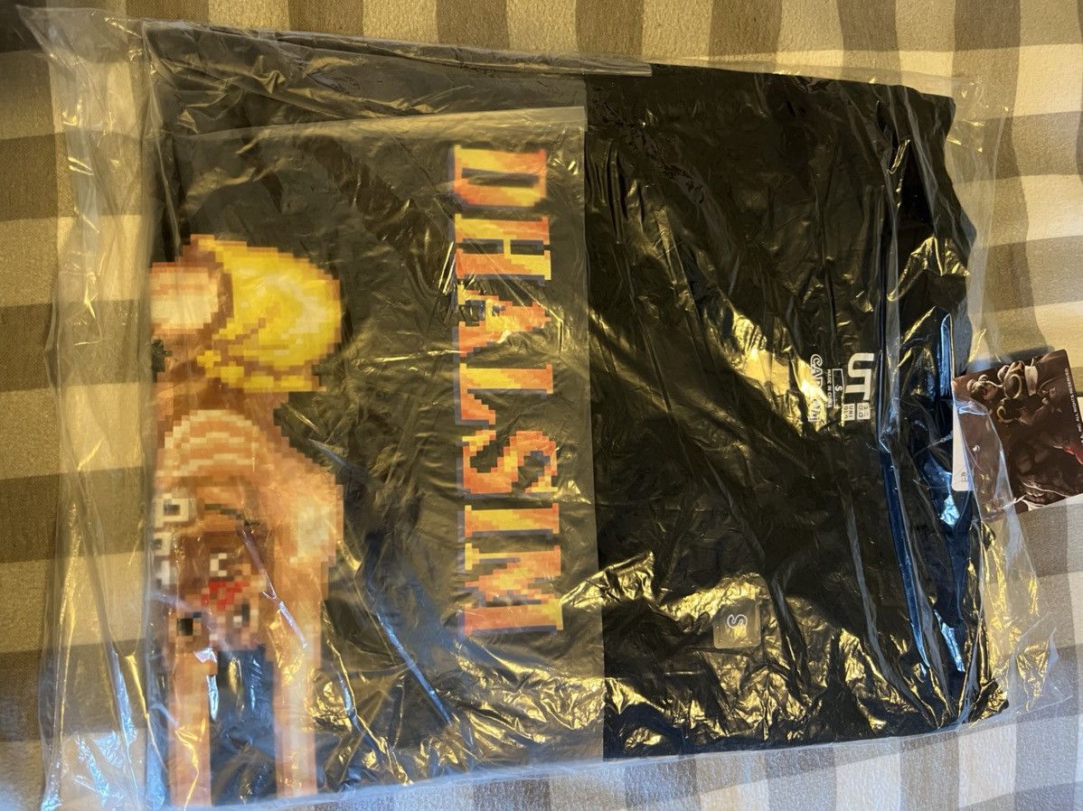 Uniqlo Deadstock Dhalsim Street Fighter 2 Black T Shirt Small Nwt