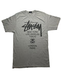 Vintage Grey Stussy Tee Hoodie, Sweatshirt | FlexRushtees.com