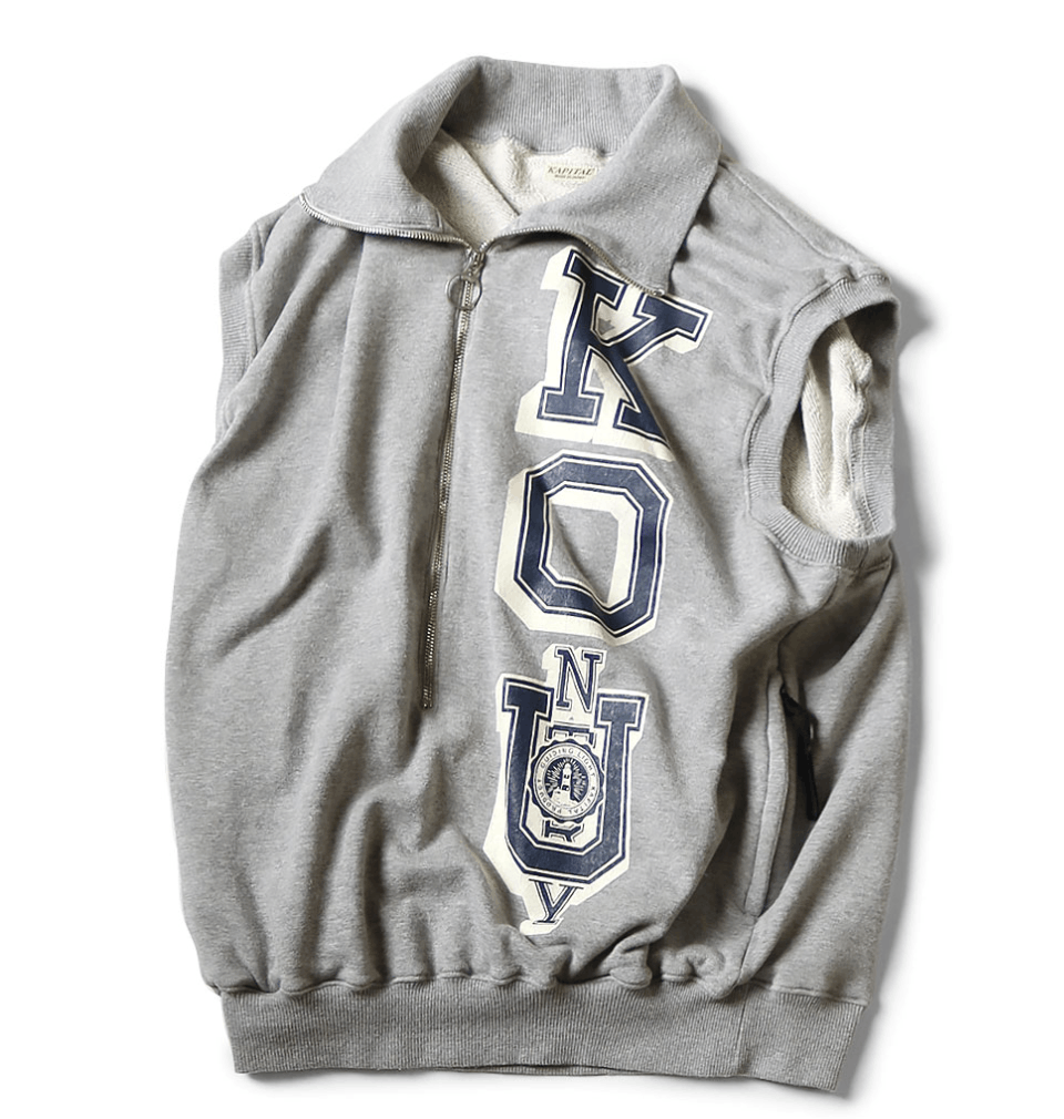 Kapital Kountry 30 Fur Lined Half Zip Waistcoat Ko_upt