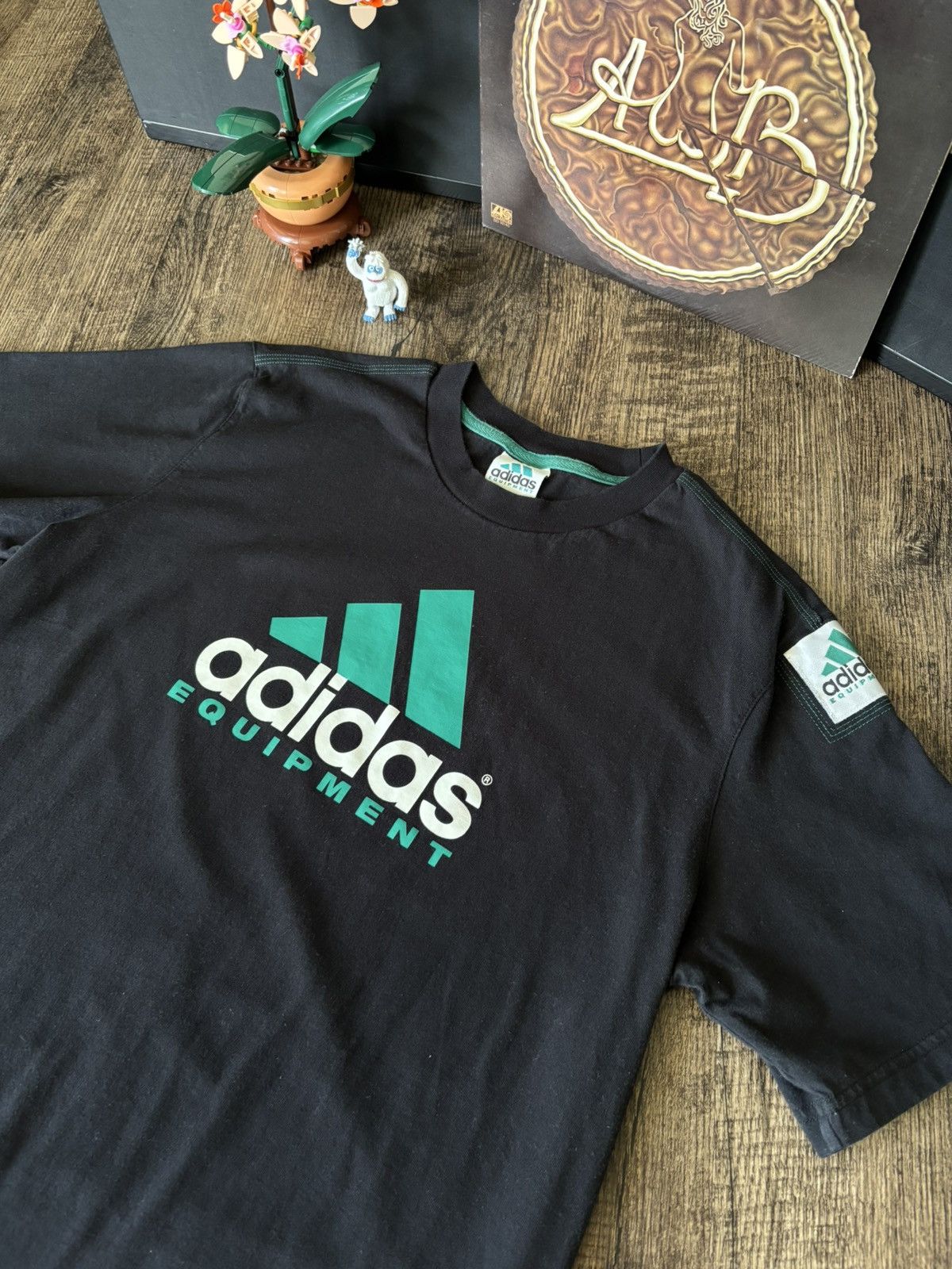 90s Adidas Equipment Graphic Logo Large Tee