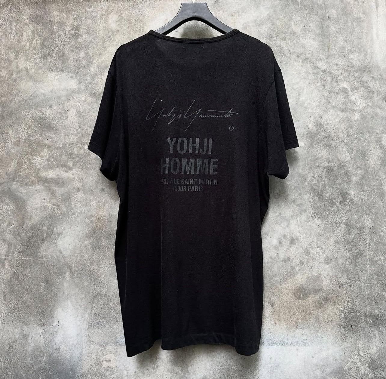 Yamamoto Yohji Yamamoto Pour Homme Staff Teeshirts Ss2017 Oversized T-Shirts, Hoodie, Sweatshirt | FlexRushtees.com