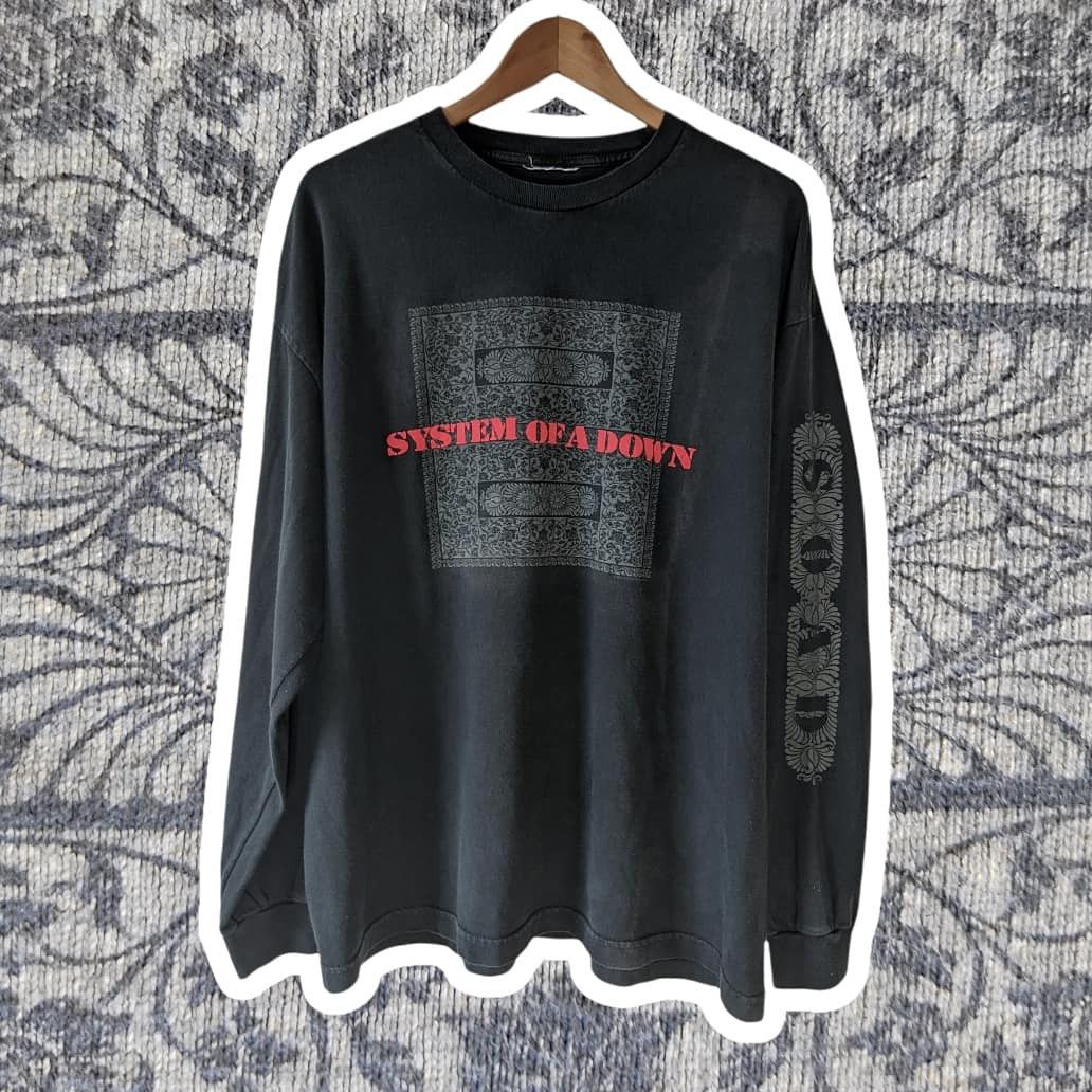 Vintage 2002 System Of A Down Longsleeve T-Shirts, Hoodie, Sweatshirt | FlexRushtees.com
