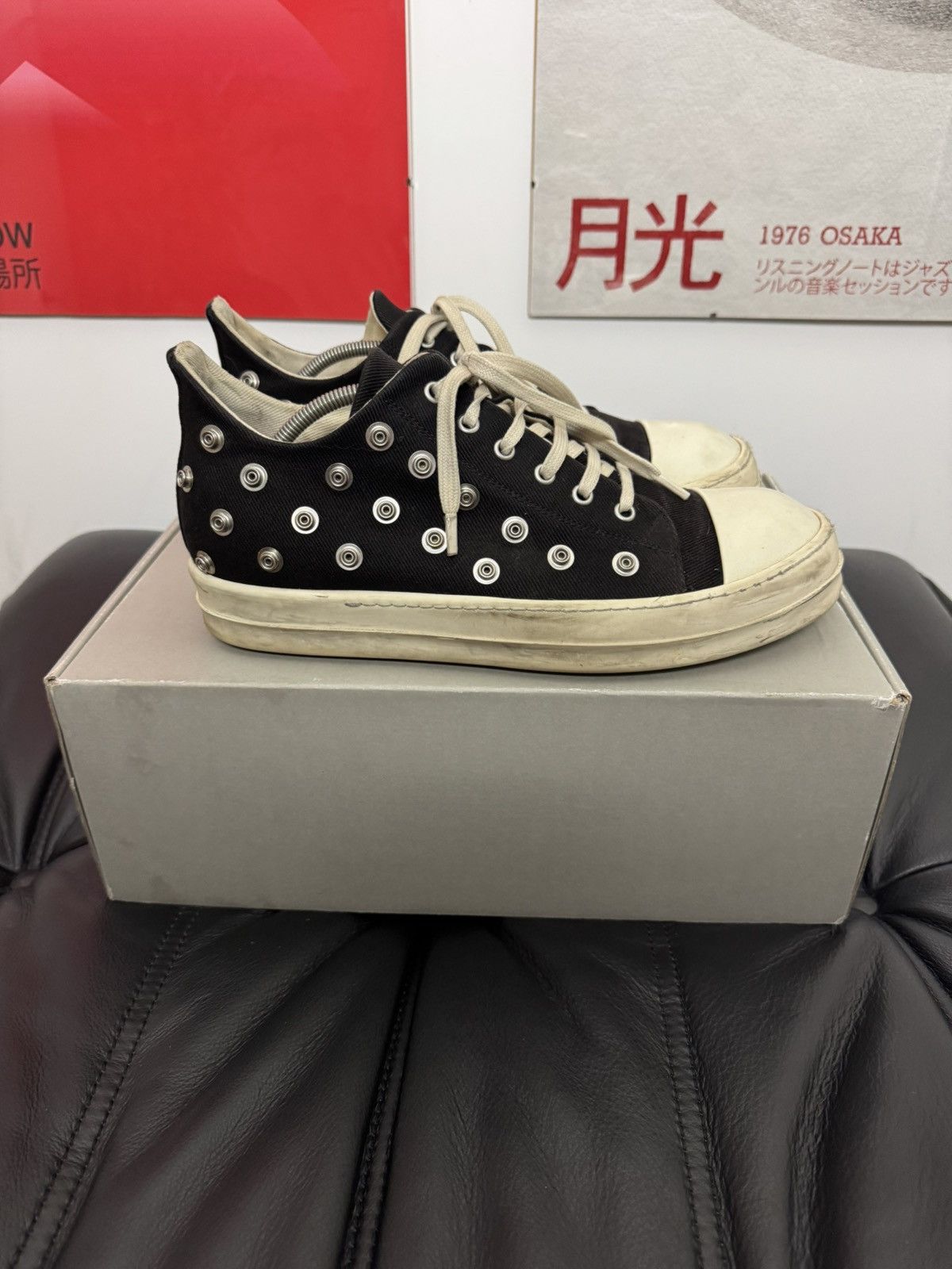 Owens Rick Owens Studded Ramones Low Designer Avant Garde Rare T-Shirts, Hoodie, Sweatshirt | AU16VibeMintTees.com
