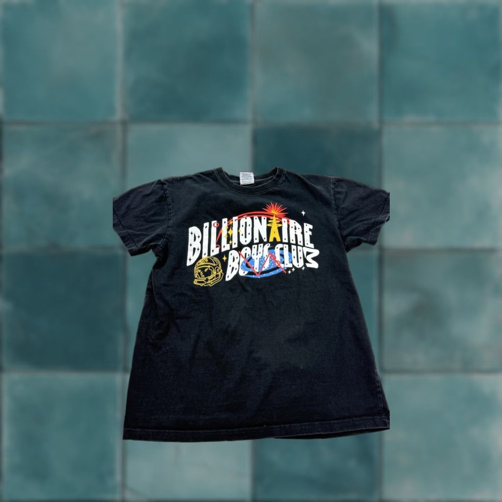Boys Club Billionaire Boys Club Shirt Mens M Black Astronaut Space Streetwear Tee