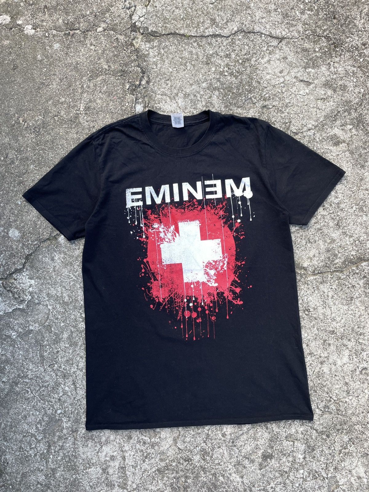 Rap Tees X Vintage Vintage 2000s Eminem T Shirt Hoodie, Sweatshirt | FlexRushtees.com