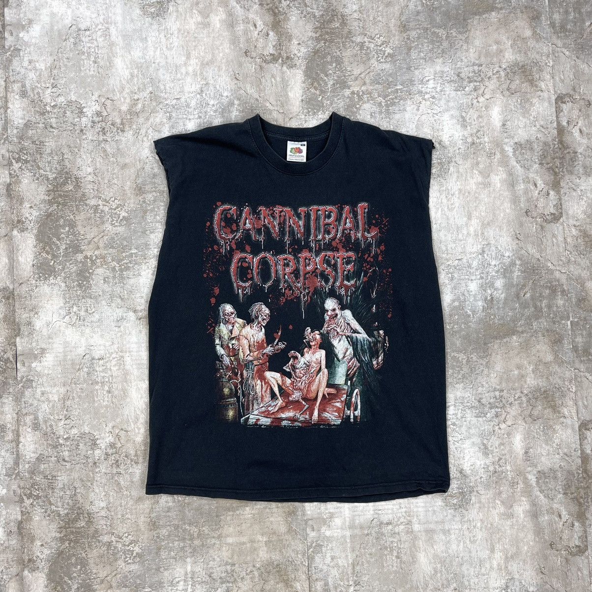 Vintage 2004 Cannibal Corpse The Wretched Spawn Vintage Sleeveless T-Shirts, Hoodie, Sweatshirt | FlexRushtees.com