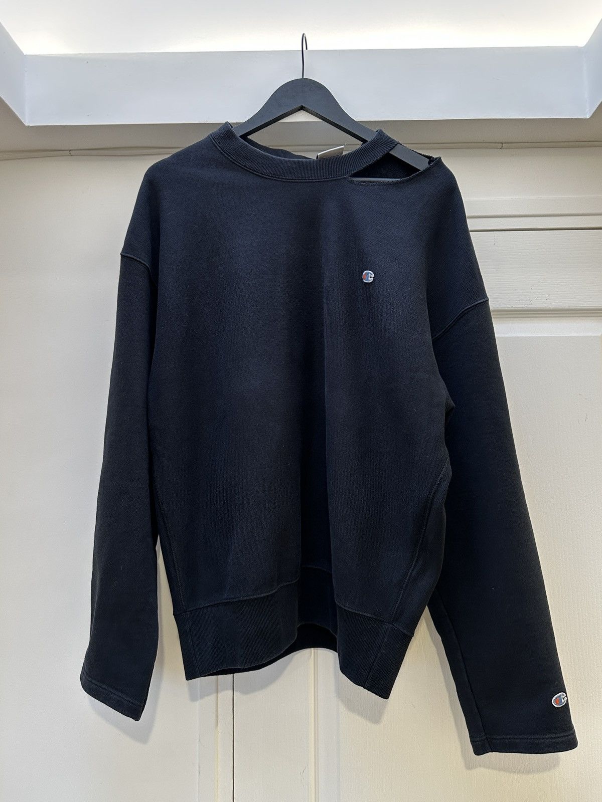 Vetements X Champion By Demna 2017 Deconstructed Sweater T-Shirts, Hoodie, Sweatshirt | FlexRushtees.com