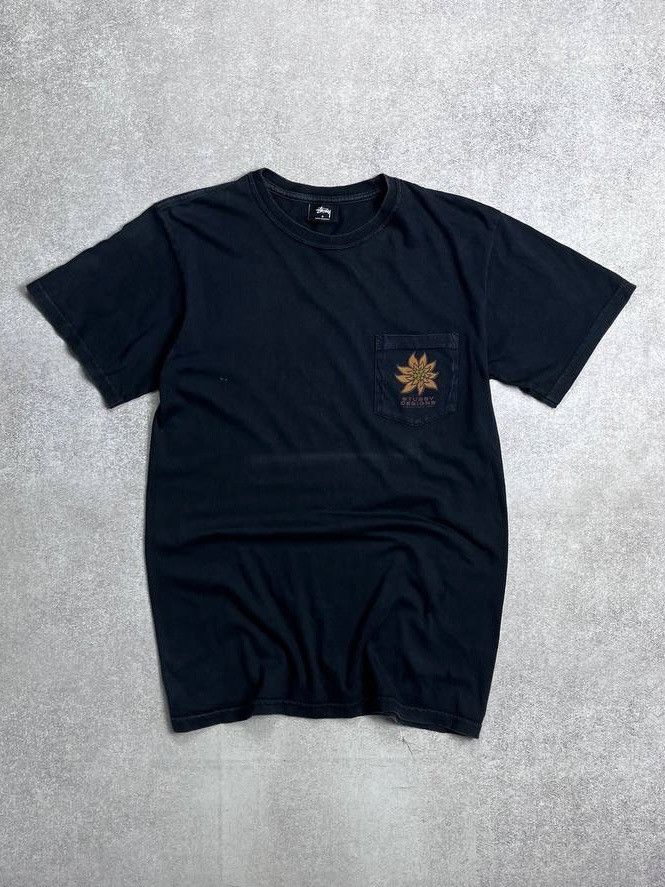 Vintage Stussy Sunflower Boxy T Shirt Y2k S Hoodie, Sweatshirt | FlexRushtees.com