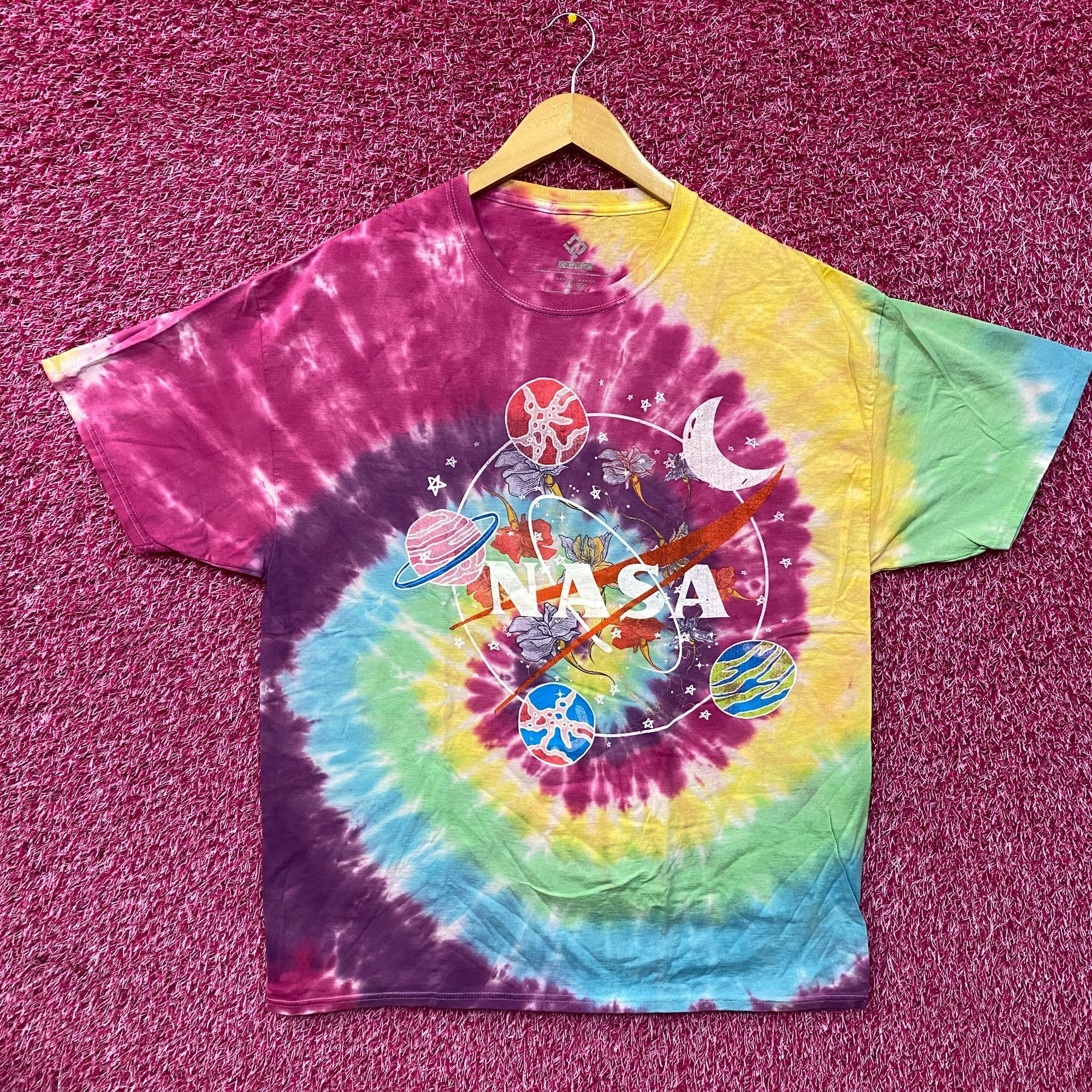 Nasa Solar System Flower Amazing Colorful Tie Dye Graphic De