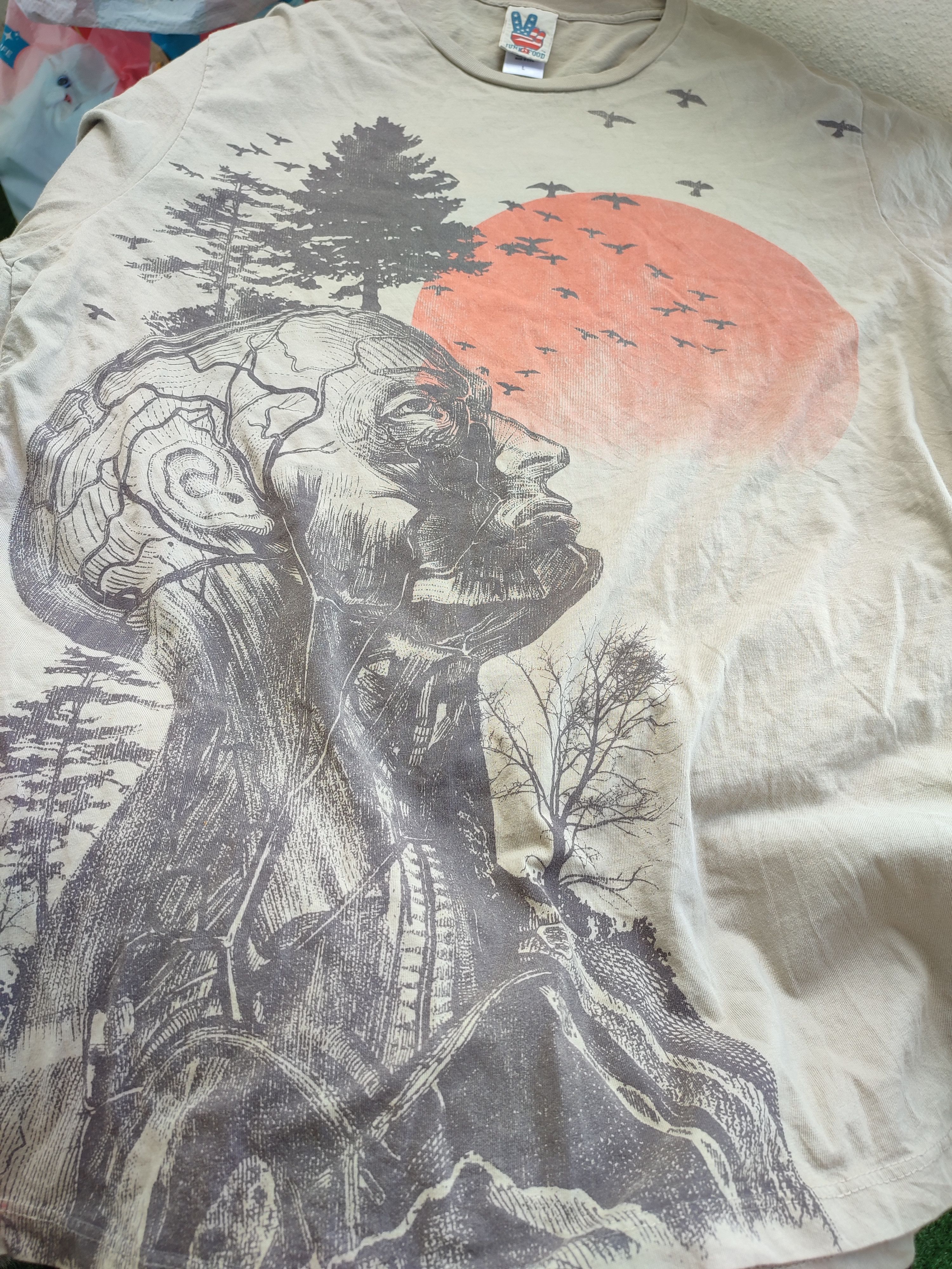 Junk Food Rare Design Anatomy Vintage Tees Hoodie, Sweatshirt | FlexRushtees.com