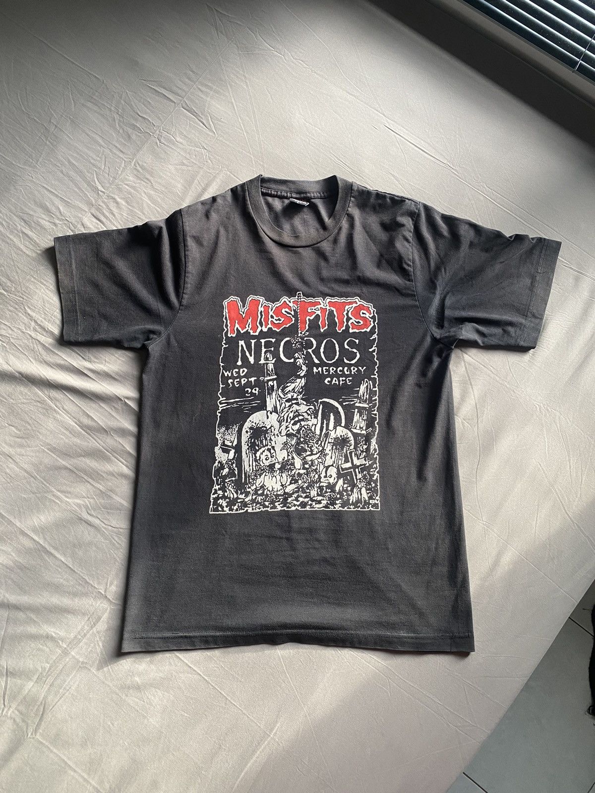 Misfits X Vintage Vintage Misfits Necros Flyer Pushead Tshirts Hoodie, Sweatshirt | FlexRushtees.com
