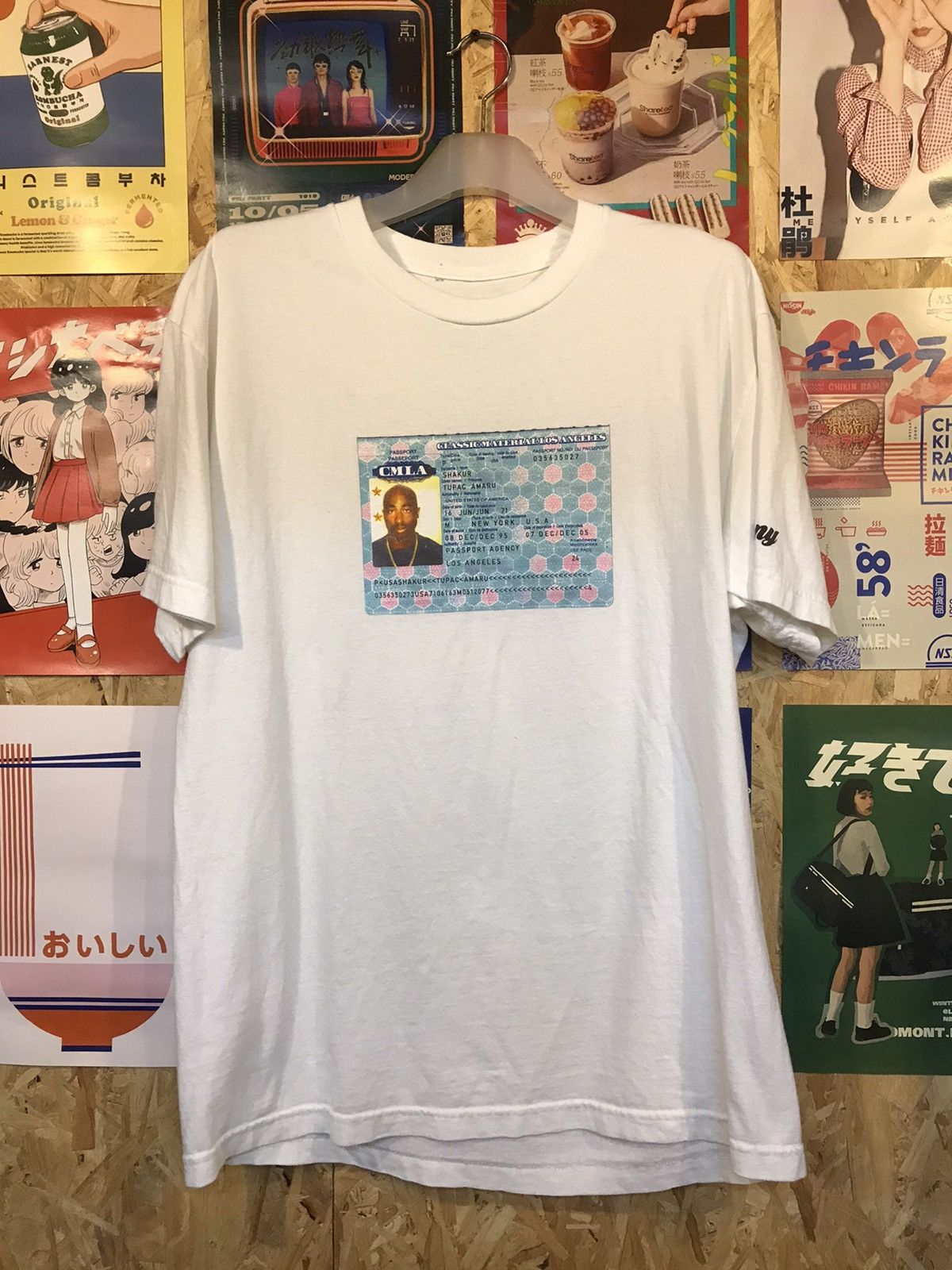 Tripp Nyc Cmny Tupac Shakur Raptee Tee Shirt