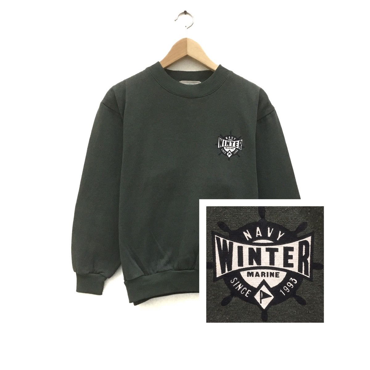 Old Navy Vintage Navy Sweatshirt Navy Winter Marine T-Shirts, Hoodie | FlexRushtees.com