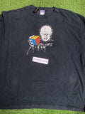 Rare Vintage Y2k Hellraiser Sunfaded Parody T Shirt
