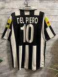 Lotto Sport Juventus 00 01e Del Piero 10 Soccer Football Jersey Vintage