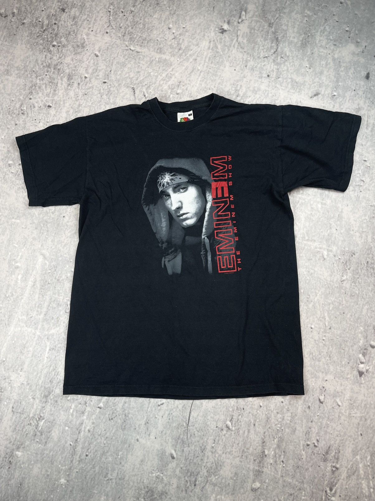 Vintage Eminem Big Logo 2003 Rap Tee Fruit Of The Loom Hoodie, Sweatshirt | FlexRushtees.com