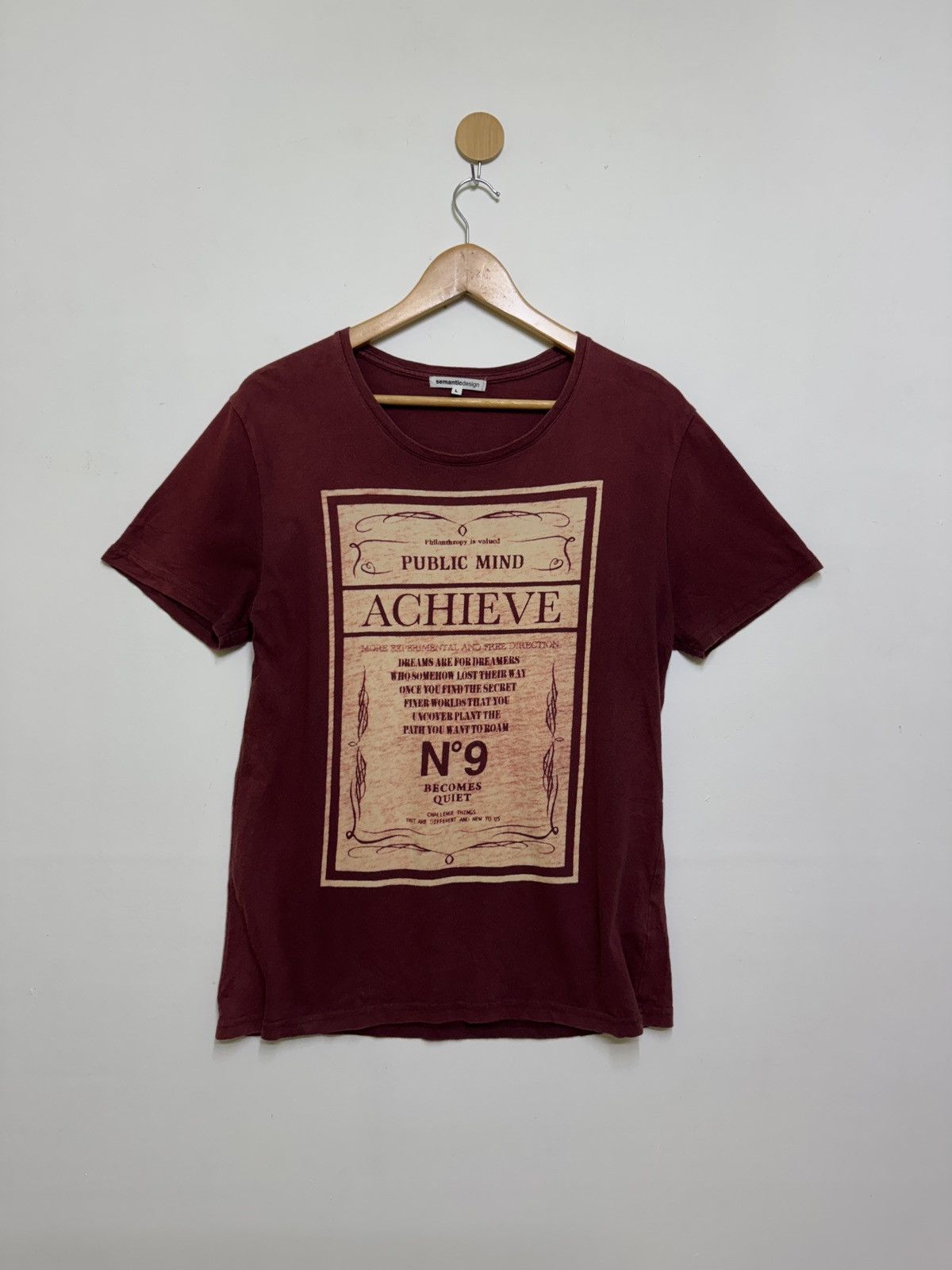 Semanticdesign Semantic Design Faded Philanthropy Public Mind Quote Tee Hoodie, Sweatshirt | FlexRushtees.com